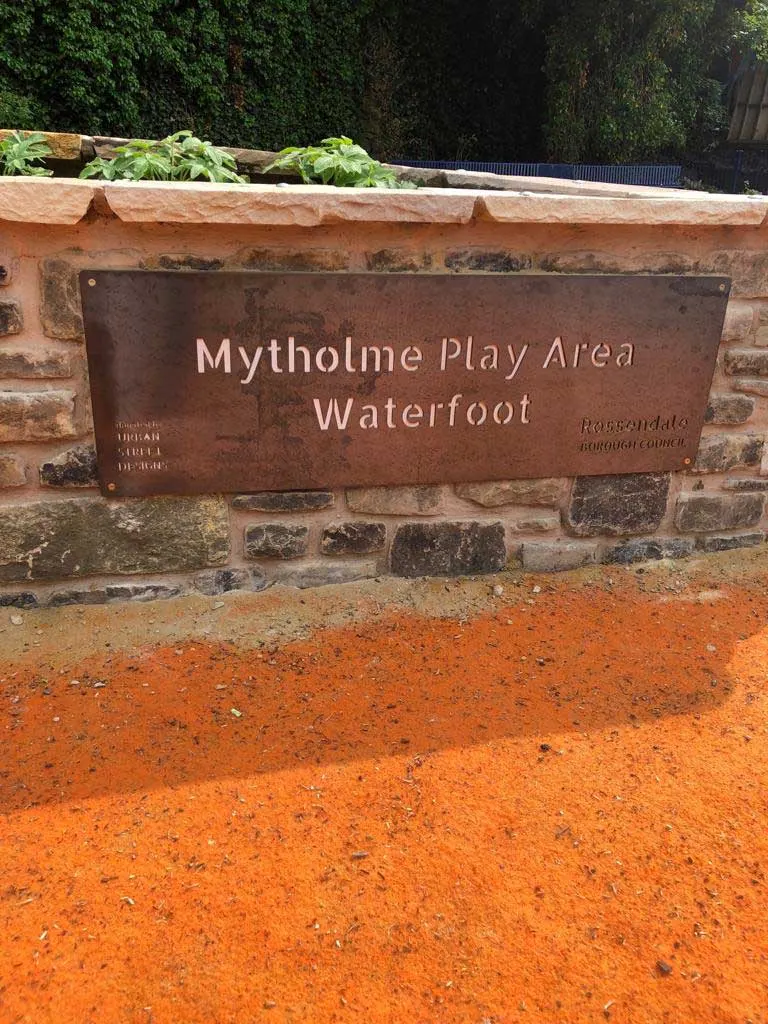 Waterfoot sign