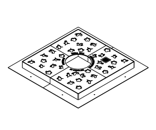 Tree grille illustration